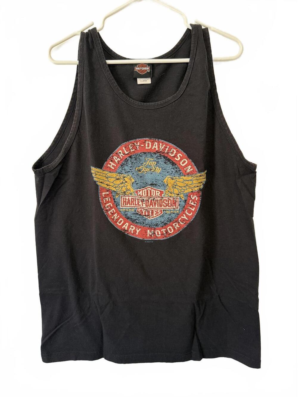 Harley-Davidson Black Tank Top X-Large
